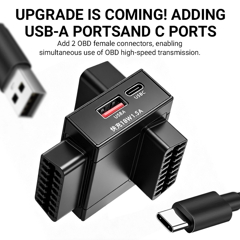 Adaptor Pemisah OBD2 1 ke 2 de - Car Diagnostic Tool ulasan dan harga