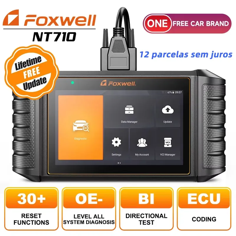 FOXWELL NT710 Alat Diagnostik  - Car Diagnostic Tool ulasan dan harga