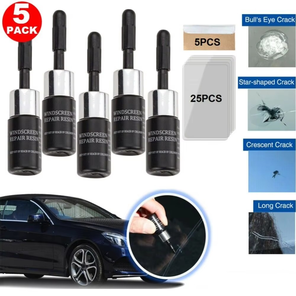 5PCS Kit Alat Perbaikan Retak  - Car Repair Tools ulasan dan harga